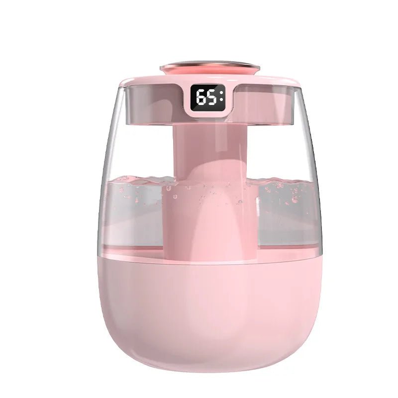 Air Humidifier Aroma Humidifier Double Spray Port Essential Oil Diffuser USB Water Humidifier with Light for Home Office - luvmoose