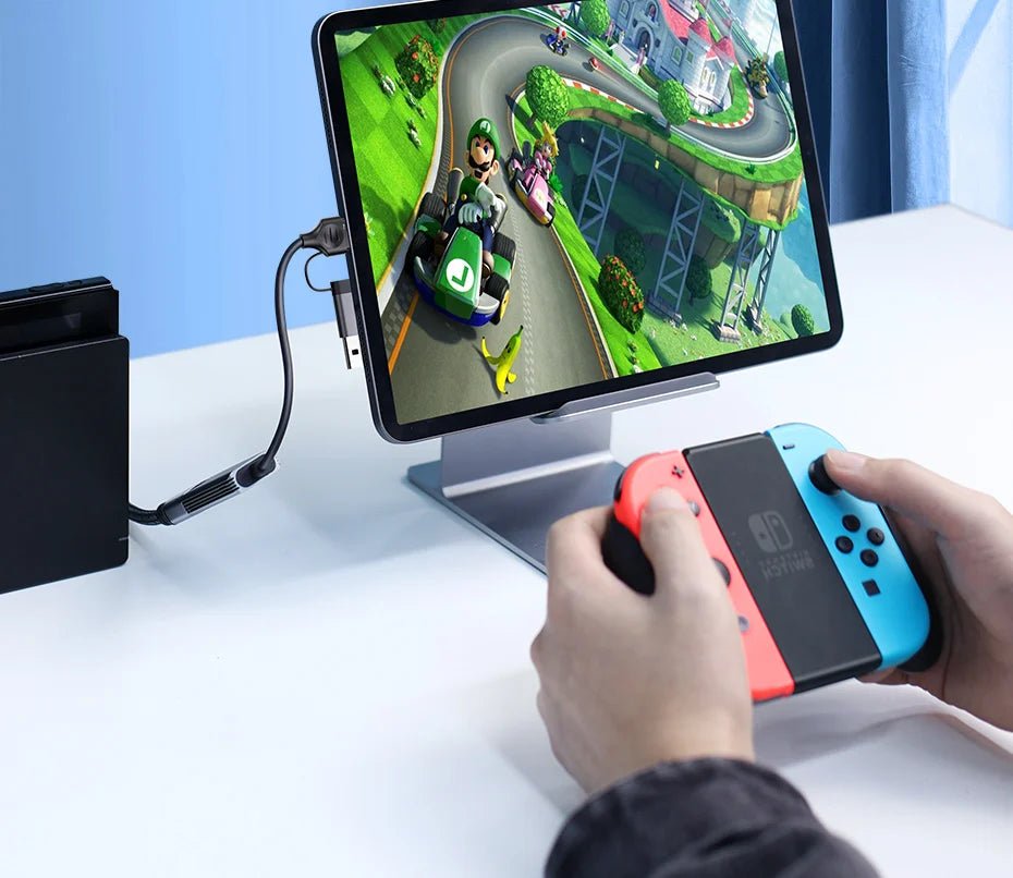 Hagibis USB 3.0 Video Capture Card HDMI-compatible to USB/Type-c Game Grabber Record Ms2130 for Switch Xbox PS4/5 Live Broadcast - luvmoose