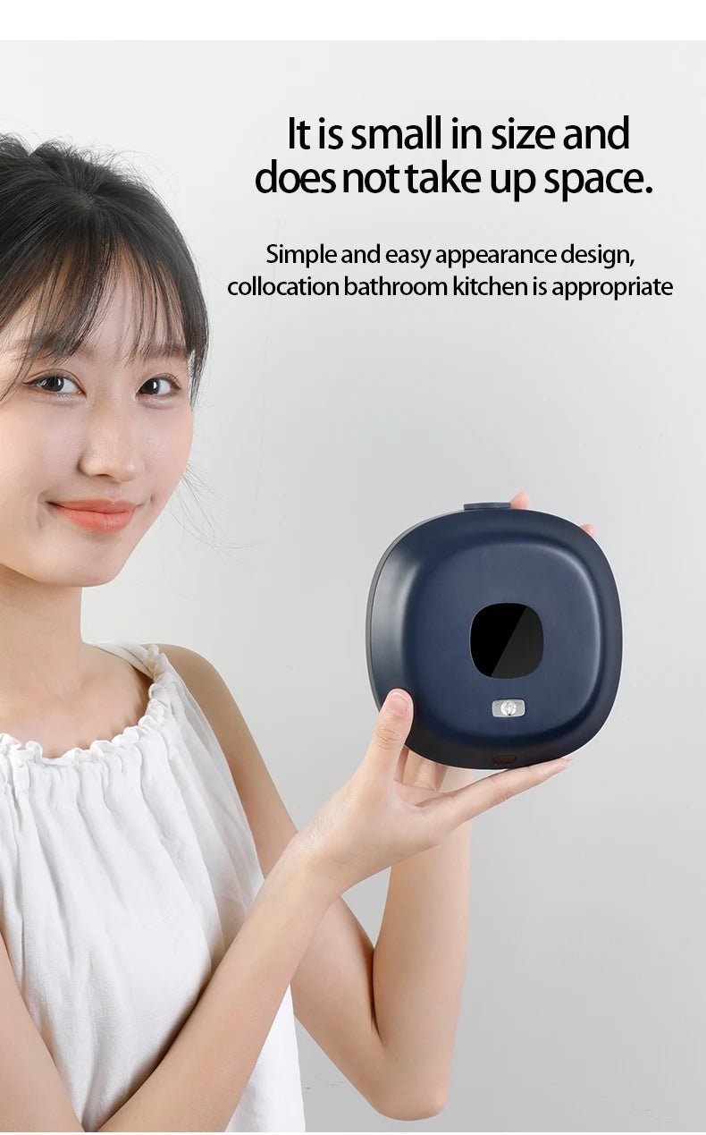 New Soap Dispenser Wall Mounted Touchless Foam Soap Dispenser Automatic Induction Hand Sanitizer Machine For Hotel Household - luvmoose