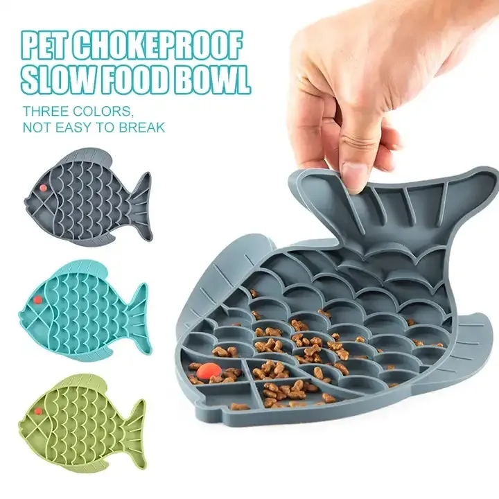 Fish Silicone Slow-Feeder