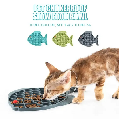 Fish Silicone Slow-Feeder