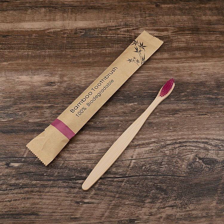 Flat Bamboo Toothbrush