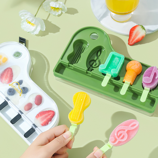 Kids Musical Theme Popsicle Molds