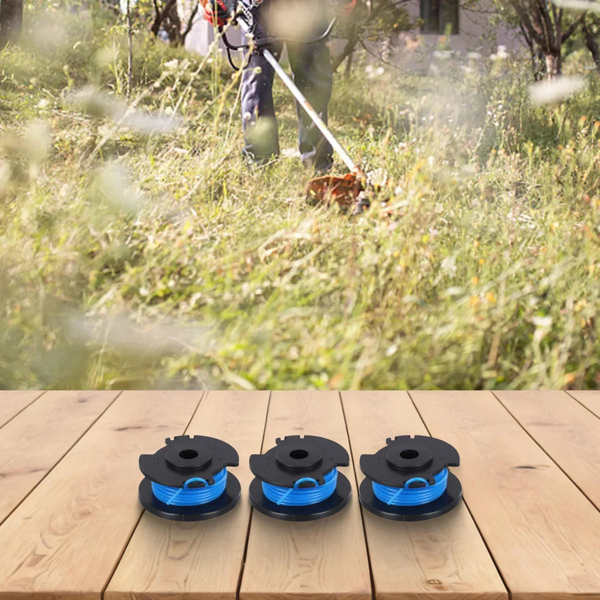 3pcs Line Spools For Spool For 18V OLT1832 P2000 P2001 P2002 P2003 RLT183113 Garden String Trimmer Accessories Replacement - luvmoose