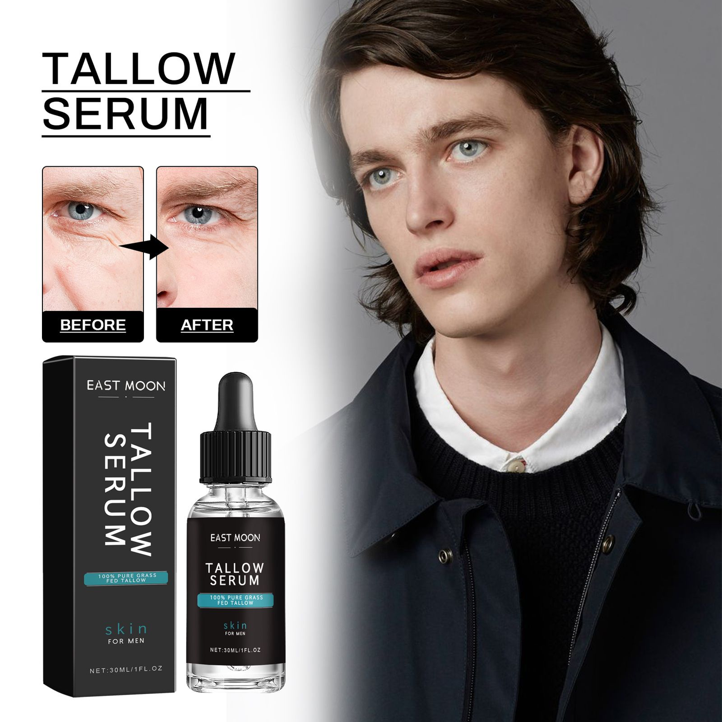 Grass-Fed Tallow Facial Serum