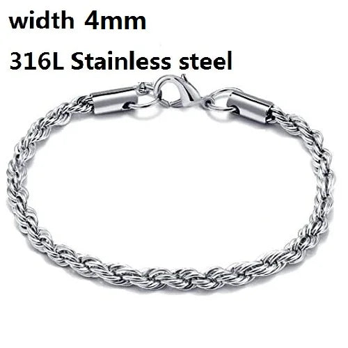 Stainless Steel Chain Bracelets