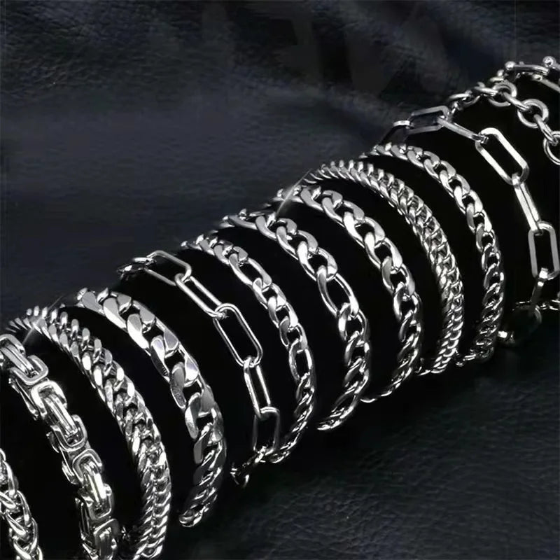 Stainless Steel Chain Bracelets