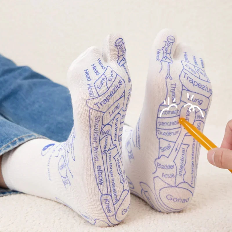 Acupressure Massage Socks With Tools