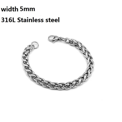 Stainless Steel Chain Bracelets