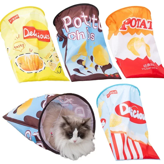 Kitty Tunnel Snack Bags