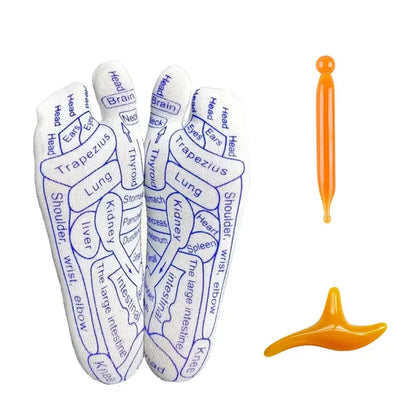 Acupressure Massage Socks With Tools