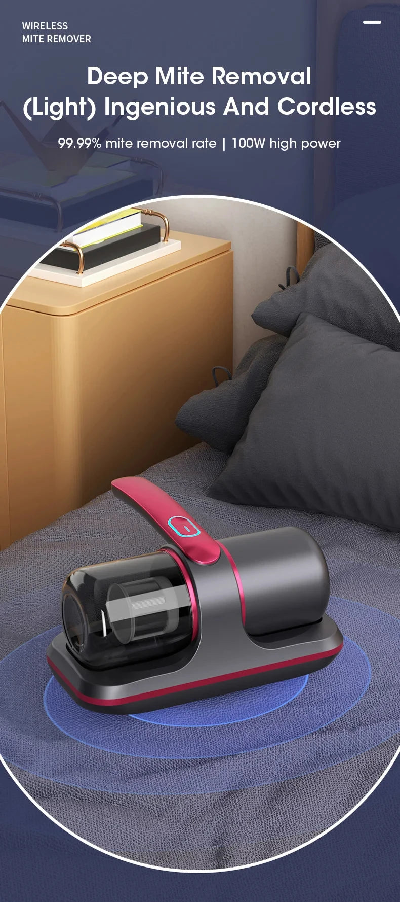 Handheld Mattress Vacuum