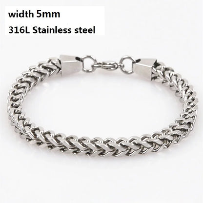 Stainless Steel Chain Bracelets