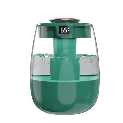Air Humidifier Aroma Humidifier Double Spray Port Essential Oil Diffuser USB Water Humidifier with Light for Home Office - luvmoose