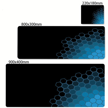 Colorful Hexagon Mouse Pad Large Computer Office Game Table Mats XXL Rubber Anti-slip Gaming Keyboard Mousepads Long Desk Pads - luvmoose