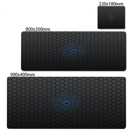 Colorful Hexagon Mouse Pad Large Computer Office Game Table Mats XXL Rubber Anti-slip Gaming Keyboard Mousepads Long Desk Pads - luvmoose