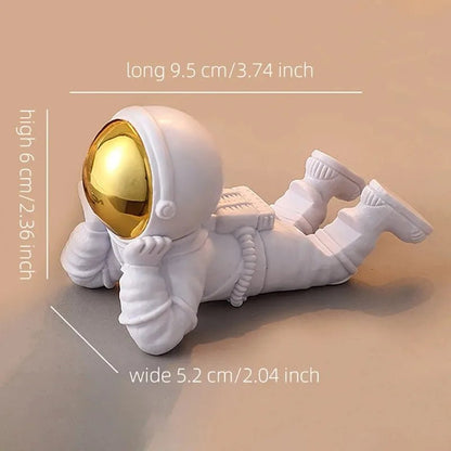 Desktop Astronaut Ornaments, Spaceman Ornaments, Desktop Phone Holder, Home Decoration, Astronaut Statue, Office Decoration - luvmoose