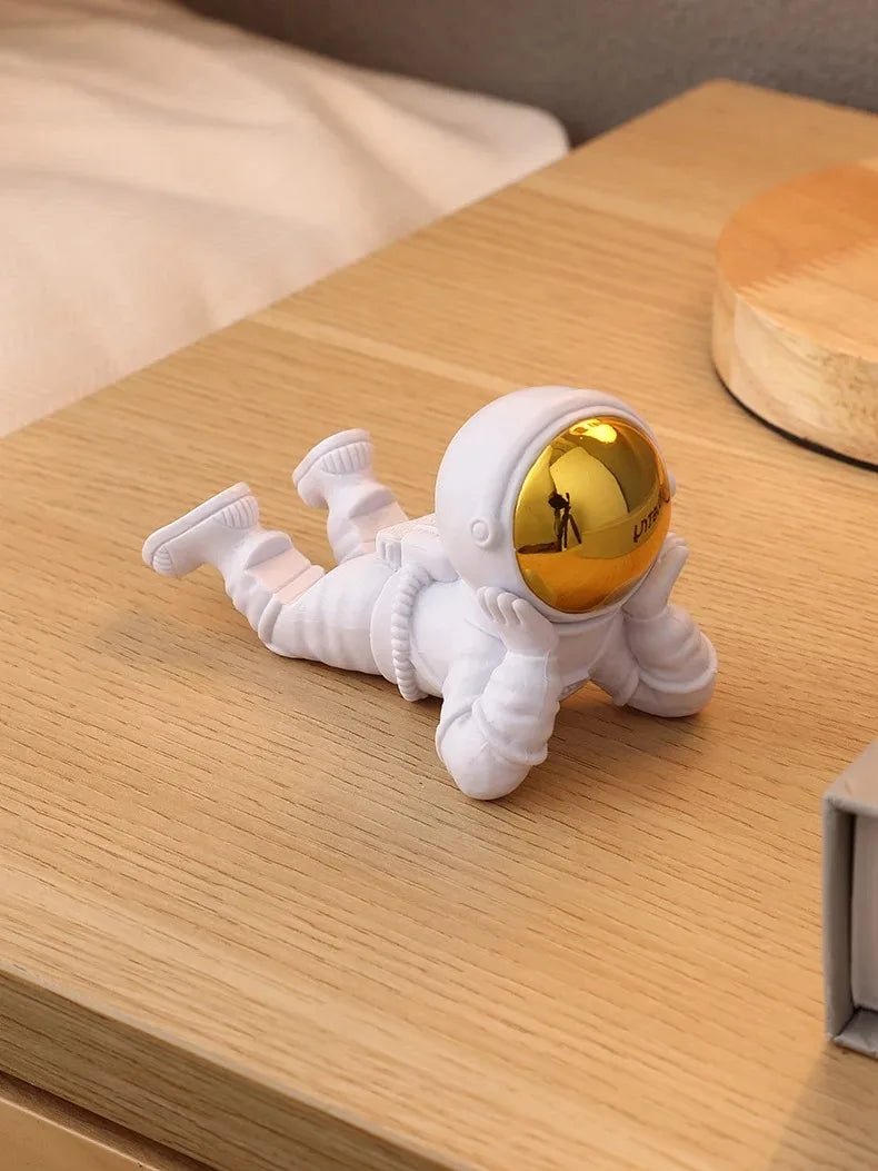Desktop Astronaut Ornaments, Spaceman Ornaments, Desktop Phone Holder, Home Decoration, Astronaut Statue, Office Decoration - luvmoose