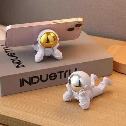 Desktop Astronaut Ornaments, Spaceman Ornaments, Desktop Phone Holder, Home Decoration, Astronaut Statue, Office Decoration - luvmoose