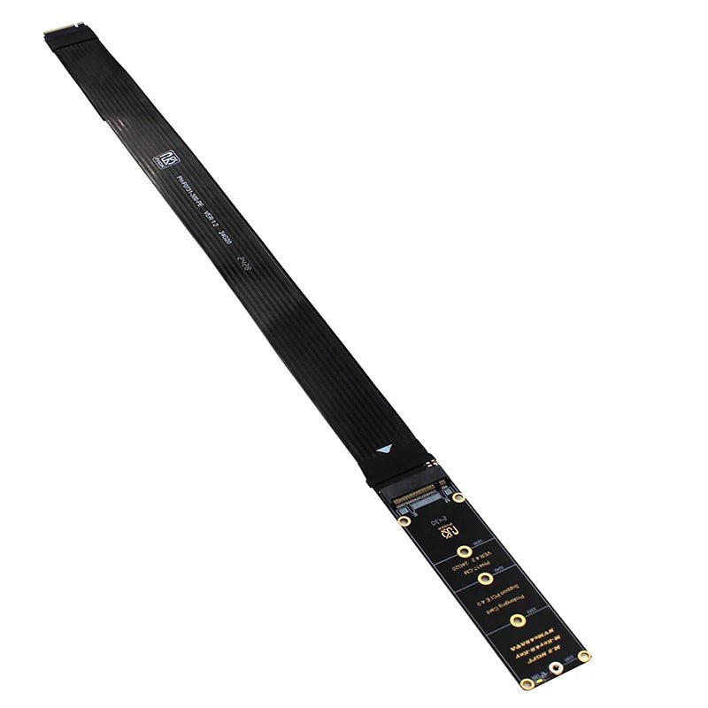 Dual Protocol M.2 to PCIe 4.0 Extension Cable for 2230 2242 2260 2280 M.2 PCI-e / NGFF SATA SSD High Speed Gen 4.0 Riser Adapter - luvmoose