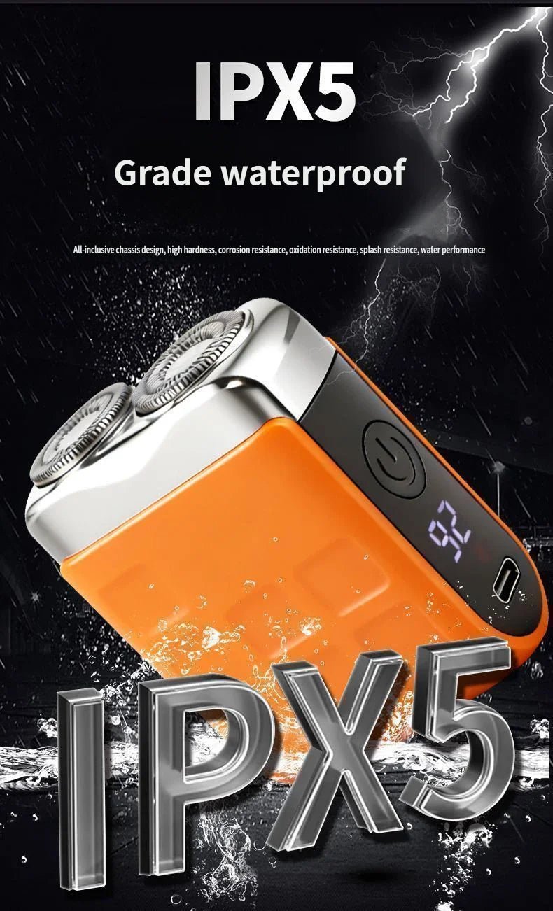 Fully Automatic Electric Shaver for Men, Rechargeable, Washable Cutter Head, Intelligent Razor - luvmoose