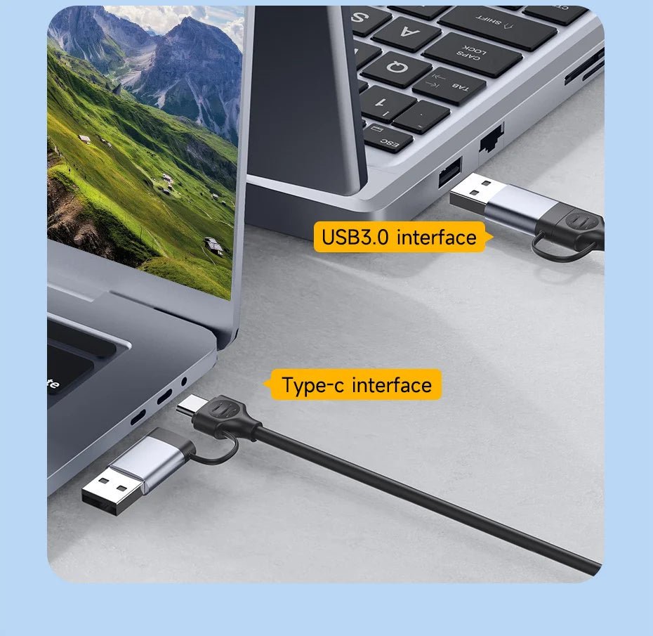 Hagibis USB 3.0 Video Capture Card HDMI-compatible to USB/Type-c Game Grabber Record Ms2130 for Switch Xbox PS4/5 Live Broadcast - luvmoose