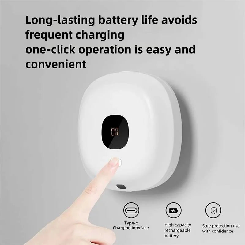 New Soap Dispenser Wall Mounted Touchless Foam Soap Dispenser Automatic Induction Hand Sanitizer Machine For Hotel Household - luvmoose