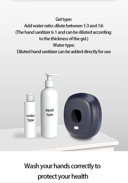 New Soap Dispenser Wall Mounted Touchless Foam Soap Dispenser Automatic Induction Hand Sanitizer Machine For Hotel Household - luvmoose