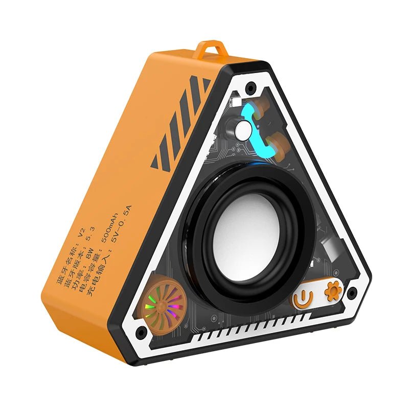 Portable TWS Bluetooth Speaker Audio Subwoofer Mini Wireless Portable Speaker HiFi Music Surrounding Sound Outdoor Loudspeaker - luvmoose