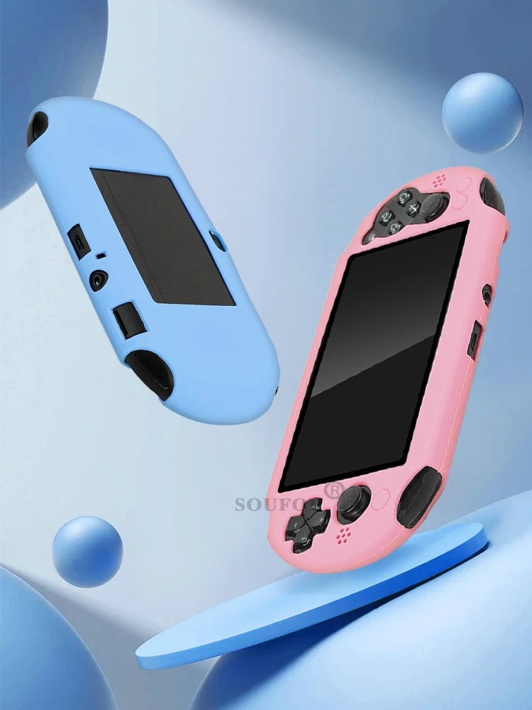 Silicone Rubber Soft Protective Case Cover for PSV 2000 PS Vita 2000 Console Protector Skin Case - luvmoose
