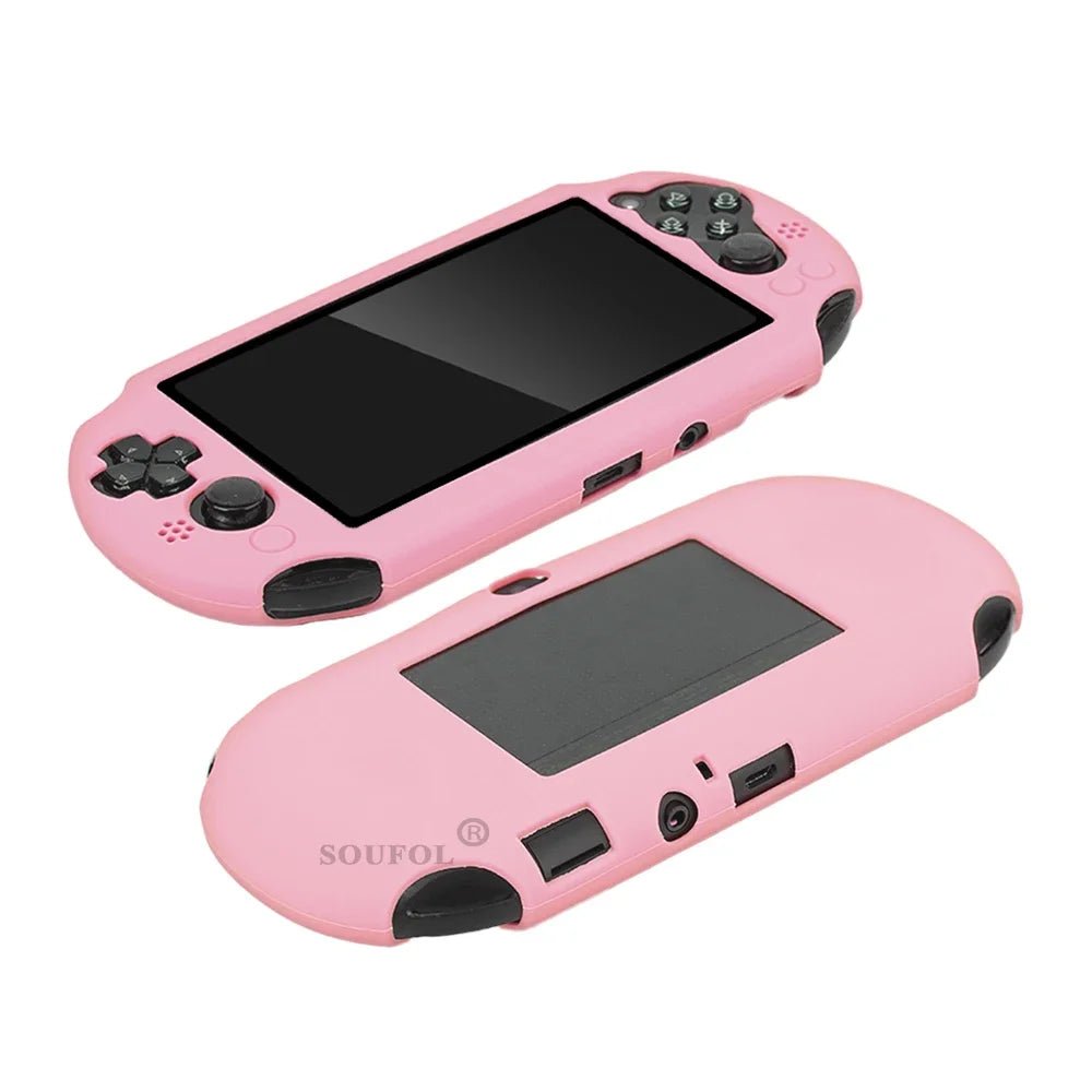 Silicone Rubber Soft Protective Case Cover for PSV 2000 PS Vita 2000 Console Protector Skin Case - luvmoose