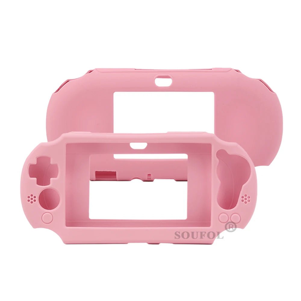Silicone Rubber Soft Protective Case Cover for PSV 2000 PS Vita 2000 Console Protector Skin Case - luvmoose