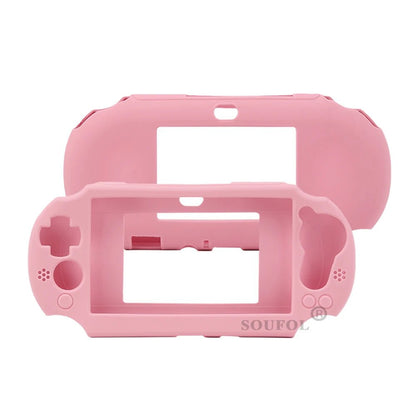 Silicone Rubber Soft Protective Case Cover for PSV 2000 PS Vita 2000 Console Protector Skin Case - luvmoose