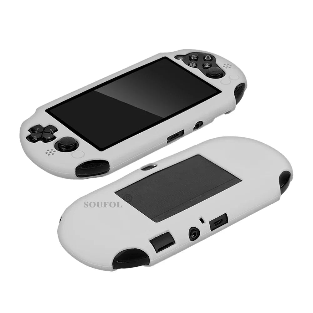 Silicone Rubber Soft Protective Case Cover for PSV 2000 PS Vita 2000 Console Protector Skin Case - luvmoose