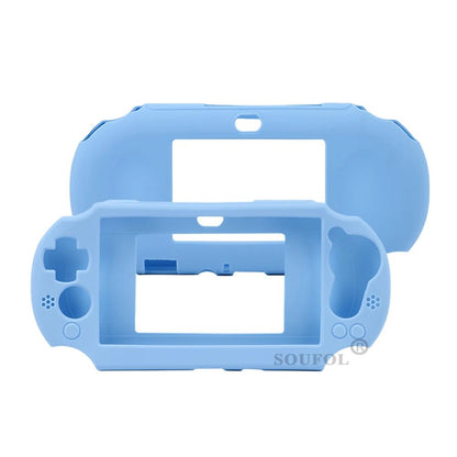 Silicone Rubber Soft Protective Case Cover for PSV 2000 PS Vita 2000 Console Protector Skin Case - luvmoose