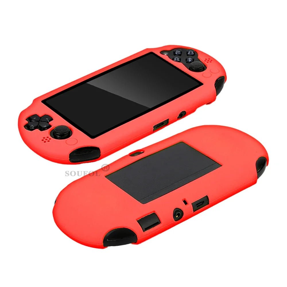 Silicone Rubber Soft Protective Case Cover for PSV 2000 PS Vita 2000 Console Protector Skin Case - luvmoose