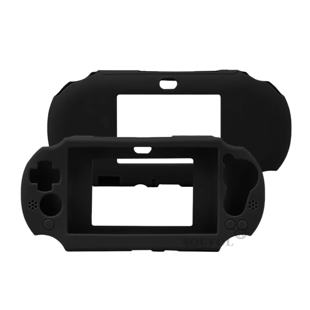 Silicone Rubber Soft Protective Case Cover for PSV 2000 PS Vita 2000 Console Protector Skin Case - luvmoose