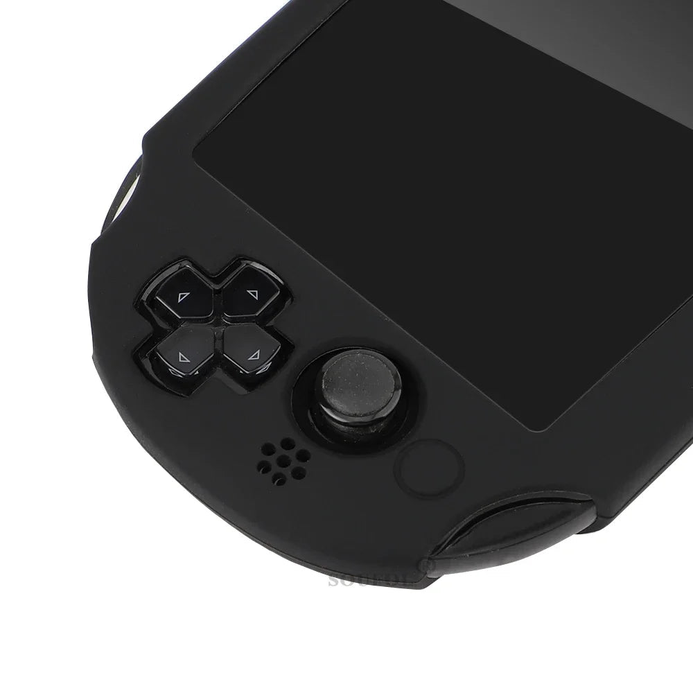 Silicone Rubber Soft Protective Case Cover for PSV 2000 PS Vita 2000 Console Protector Skin Case - luvmoose