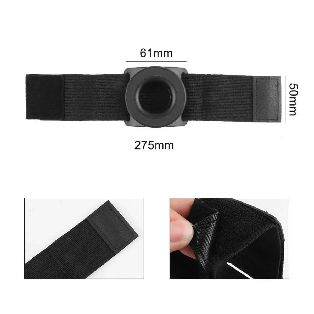 The New Magnetic Wrist Suspension universal Phone Stand Is Specifically Designed for Running and Outdoor Live Streaming Wristban - luvmoose